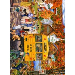 Bluebird Puzzle Puzzle The School Bus