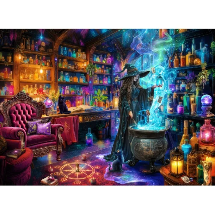 Bluebird Puzzle Puzzle The Witch's Lair