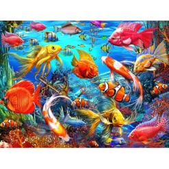 Bluebird Puzzle Puzzle Tropical Fish