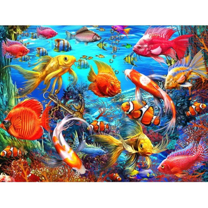 Bluebird Puzzle Puzzle Tropical Fish
