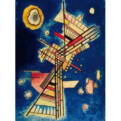 Bluebird Puzzle Puzzle Vassily Kandinsky - Dunkle Kühle (Fraîcheur sombre), 1927
