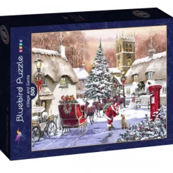Bluebird Puzzle Puzzle Village and Santa