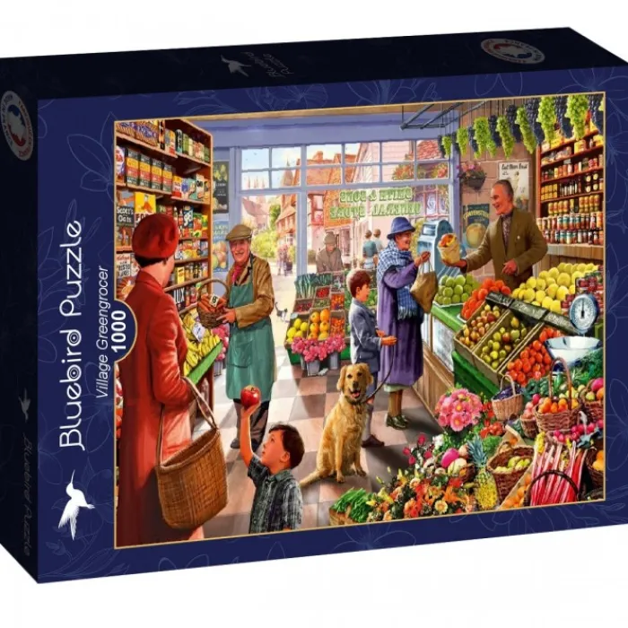 Bluebird Puzzle Puzzle Village Greengrocer