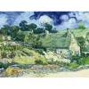 Bluebird Puzzle Puzzle Vincent Van Gogh - Thatched Cottages at Cordeville, 1890