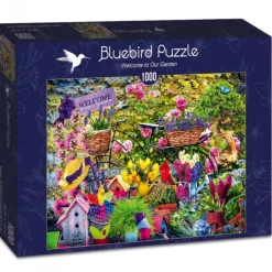 Bluebird Puzzle Puzzle Welcome to Our Garden