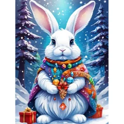 Bluebird Puzzle Puzzle Winter Bunny
