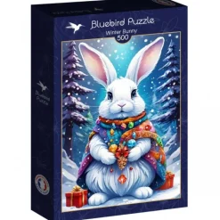 Bluebird Puzzle Puzzle Winter Bunny