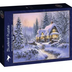 Bluebird Puzzle Puzzle Winter's Blanket Wouldbie Cottage