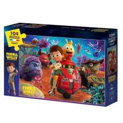 Bluebird Puzzle Puzzle XXL Pieces - TERRA WILLY - Unexplored Planet